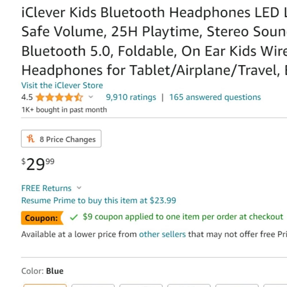 Kids Clever Bluetooth Headphones!